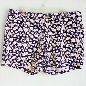 FADED GLORY | Navy Floral Shorts Size 12